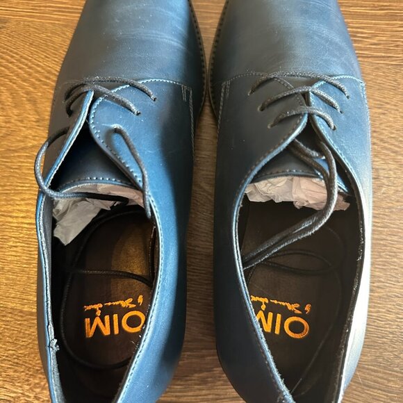 BNIB Men's Italian Luxury Leather Dress Shoes - Size 9.5 - Picture 5 of 11